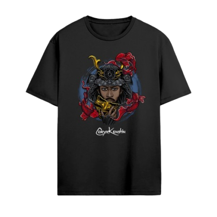 Coryxkenshin Merch Samurai Mask T Shirt
